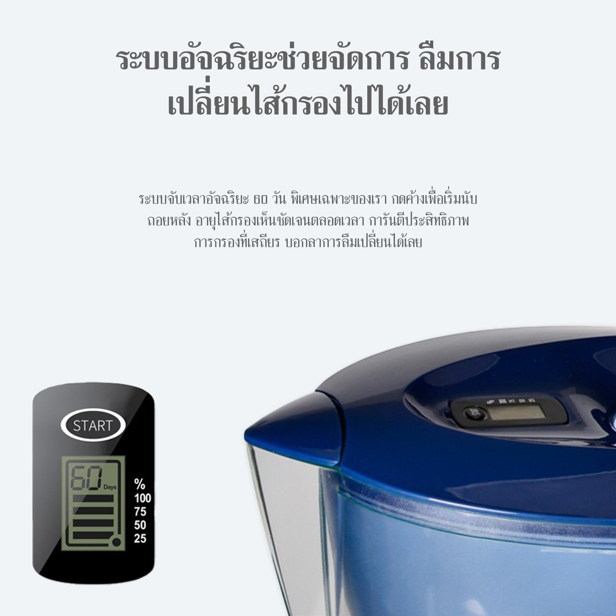 ลักษณะไส้กรองเหยือกน้ำมาตรฐานเยอรมัน